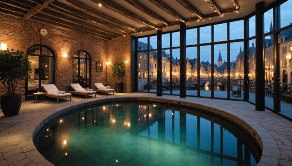 Les meilleurs hôtels spa de Bruges pour une retraite de bien-être ultime